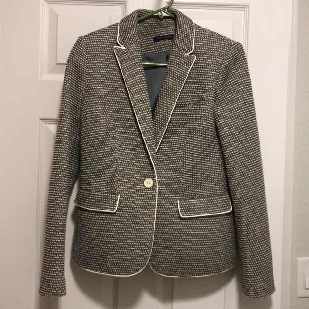 NWOT Grey Tommy Hilfiger Blazer & Suit Coat